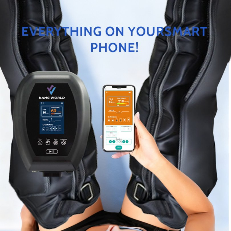 Leg &amp; Foot Compression Recovery Boots Massager for Daily Comfort