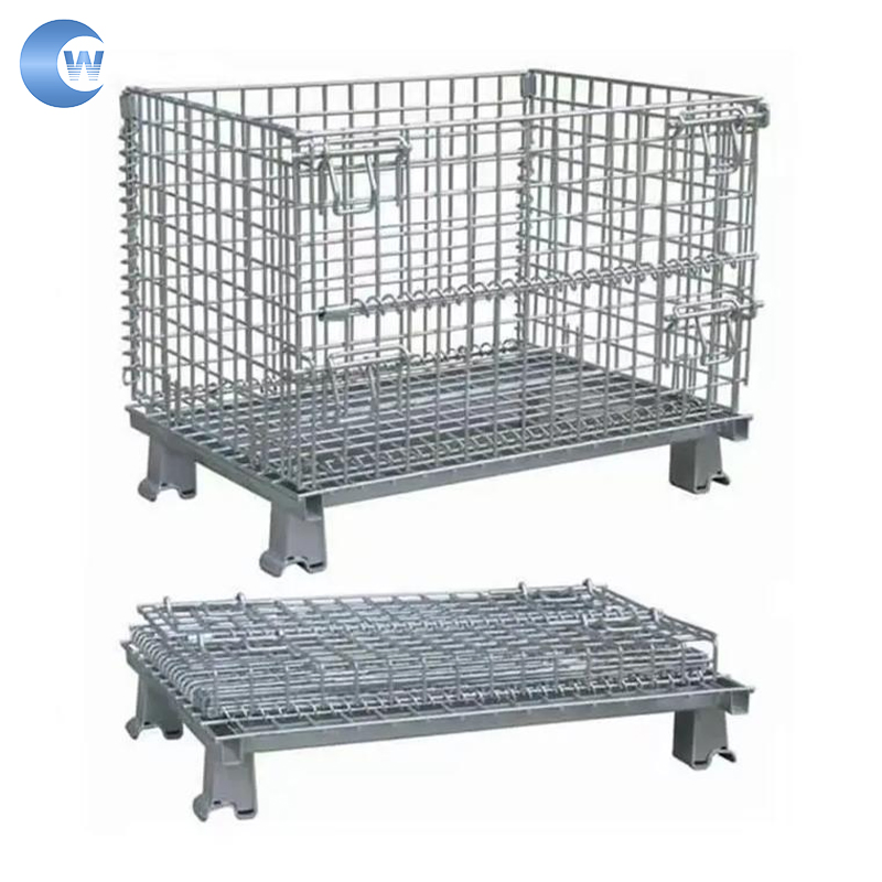 Wire Mesh Cages Made of High-Strength Steel Offer Exceptional Durability and Stability for Heavy-Duty Storage
