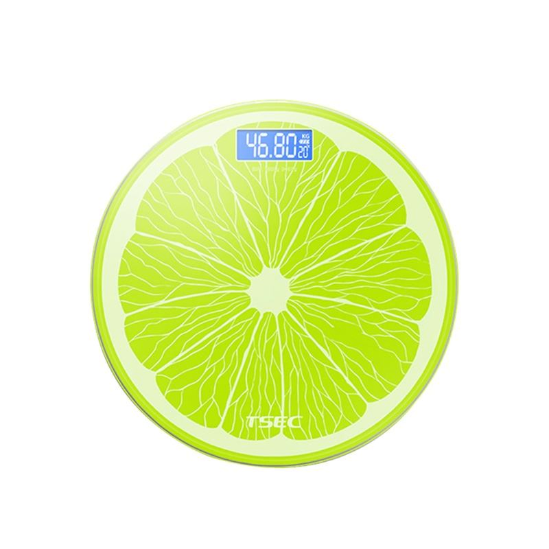 Bathroom Scale – Electronic Digital Bodyweight Scale, 180kg/28st 8lb, LCD Easy to Read Display, Step on Instant Reading, Compact Clear Design