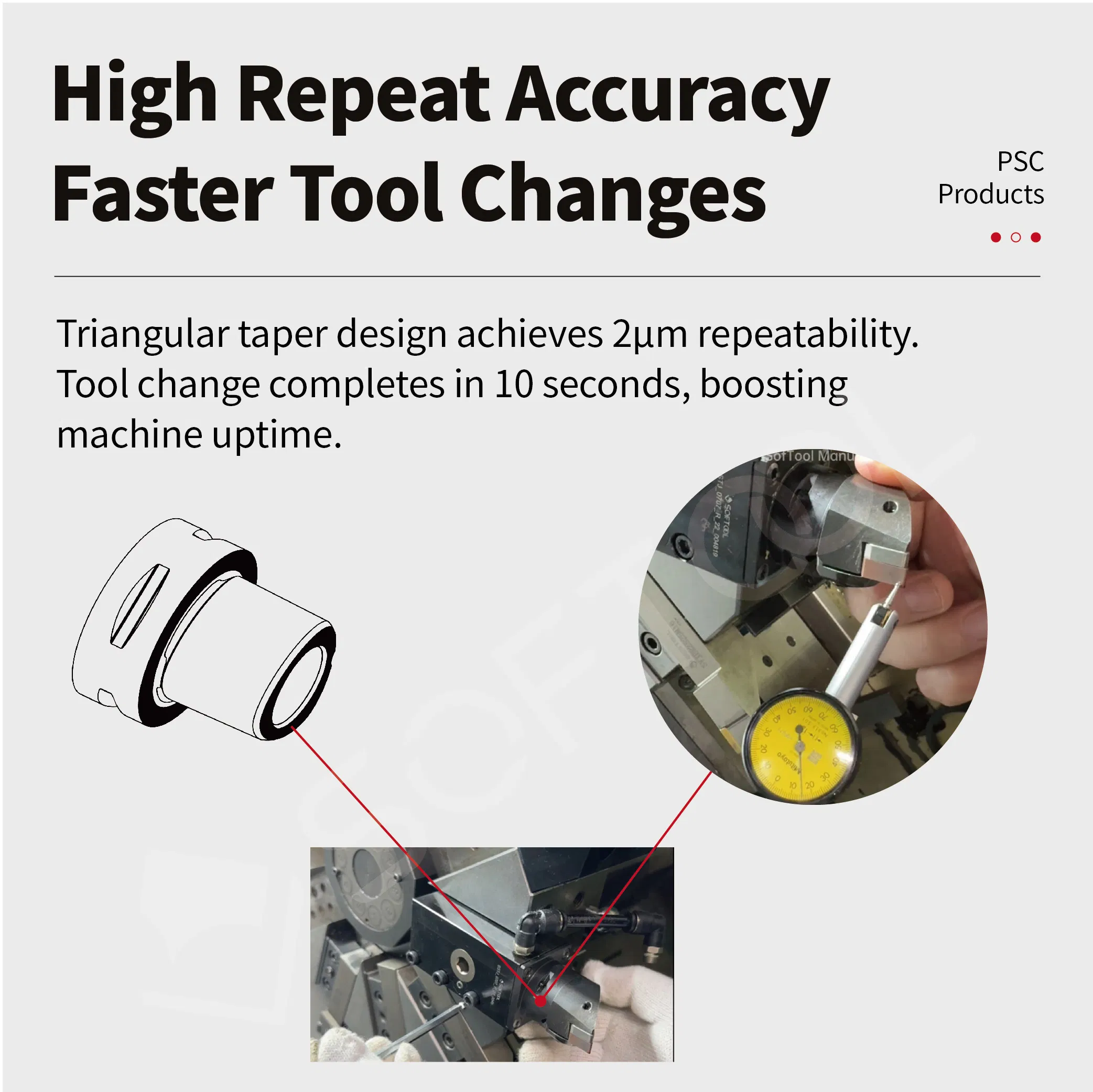 Impact Resistance OEM Custom Psc Lathe Internal Turning Tool for Precision Hole Machining