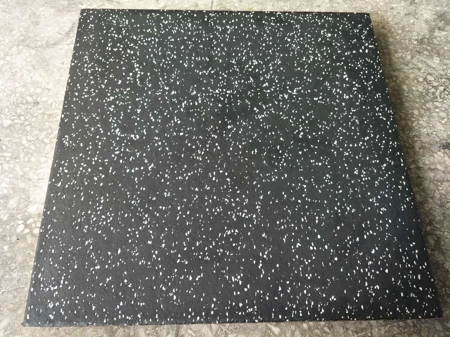 Rubber Gym Floor Mat Tiles Home Fitness Rubber Tile Floor