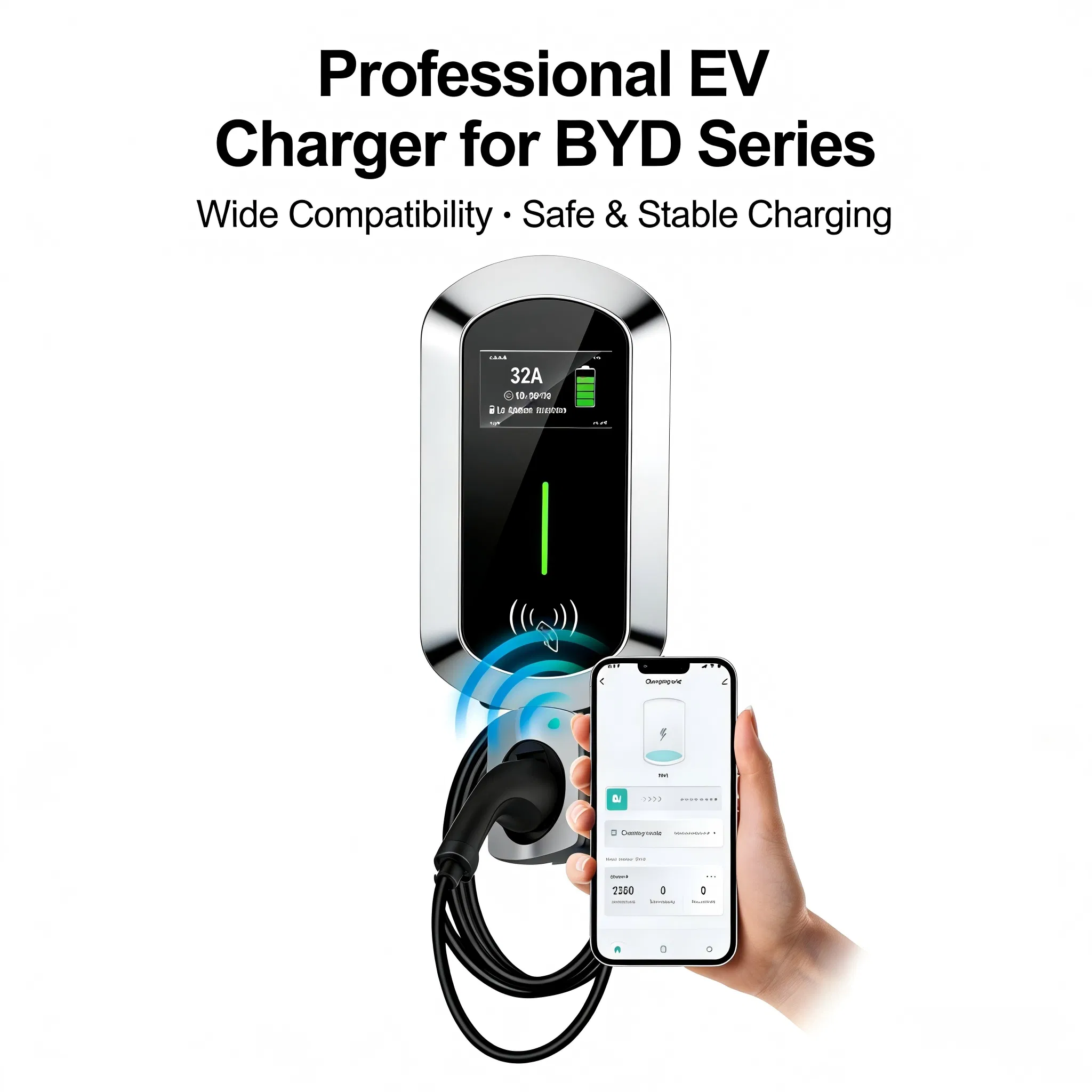 Mobile EV Charger Portable Charger 7kw Charging Station