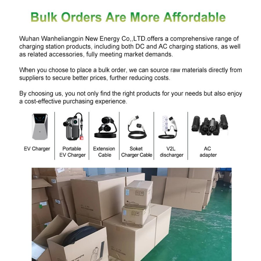 on The Go Portable EV Charger 3.5kw 7kw Fast Home Charging