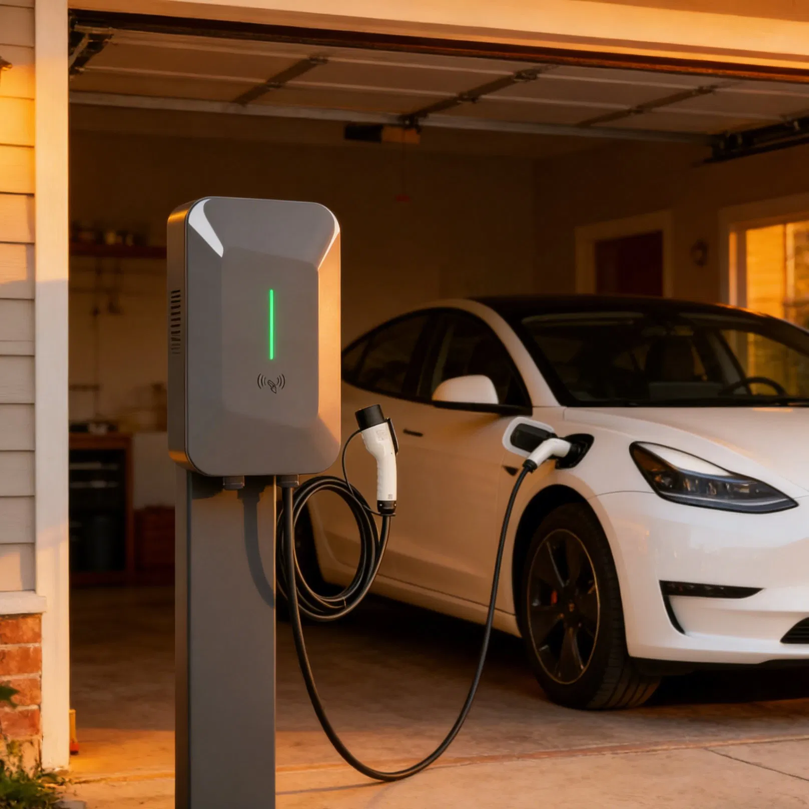 22kw Three Phase EV Charger with Load Balancing &amp; Ocpp 1.6j