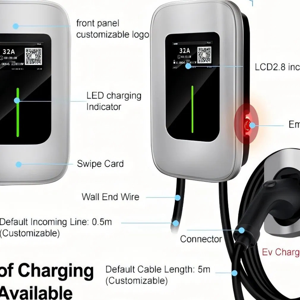 Home Efficient Portable EV Charger Smart Heat-Resistant New Energy