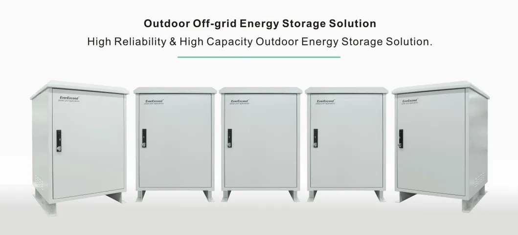 Outdoor off-Grid Energy Storage Solution