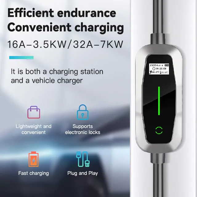 3.5KW Portable EV Charger