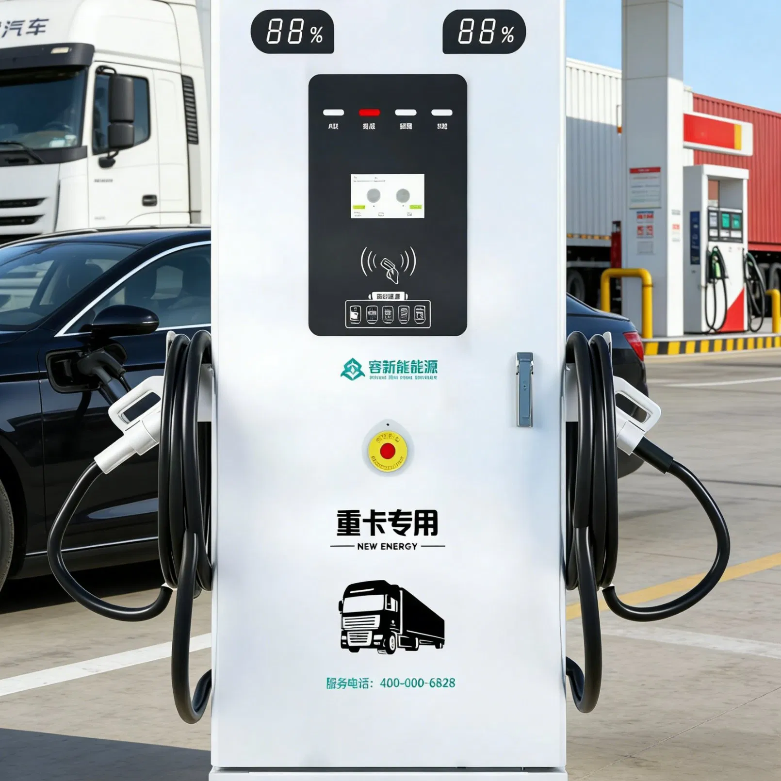 Ocpp 2.0 Smart EV Charger Fleet Management Charging Station