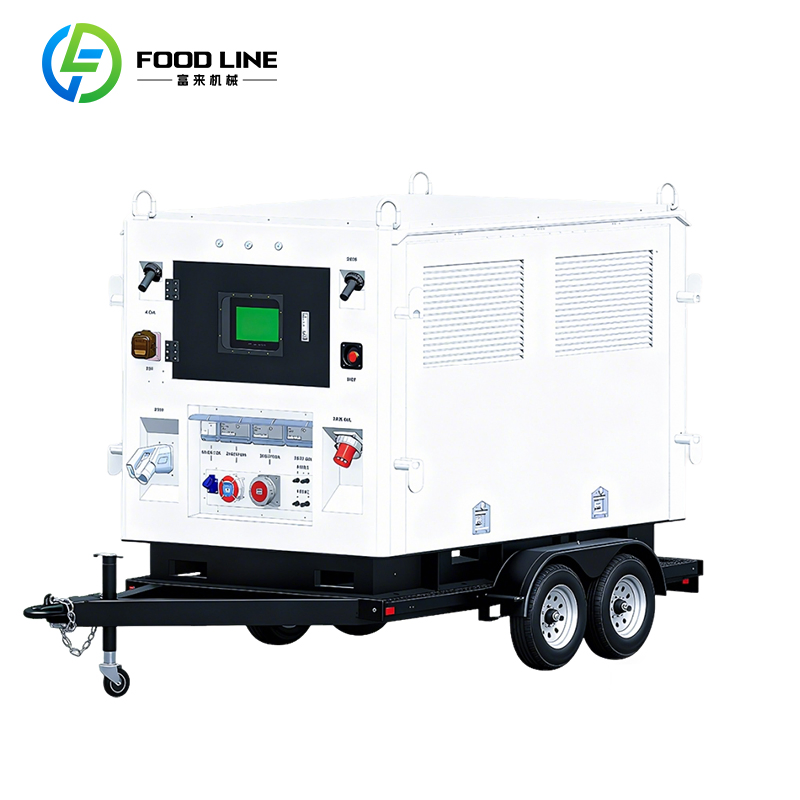 120kw DC Fast Charger with 141kwh LiFePO4 Battery All-in-One Portable EV Rescue Station