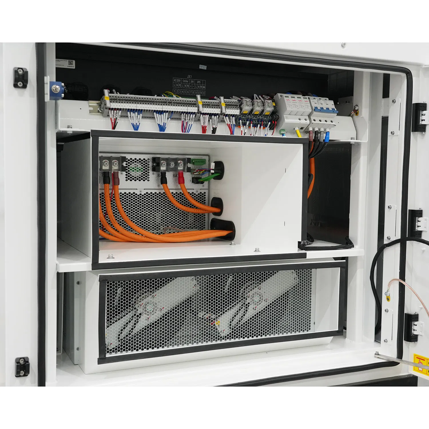 Commercial Grid-Tied Energy Management Battery Energy Storage System for Backup Power