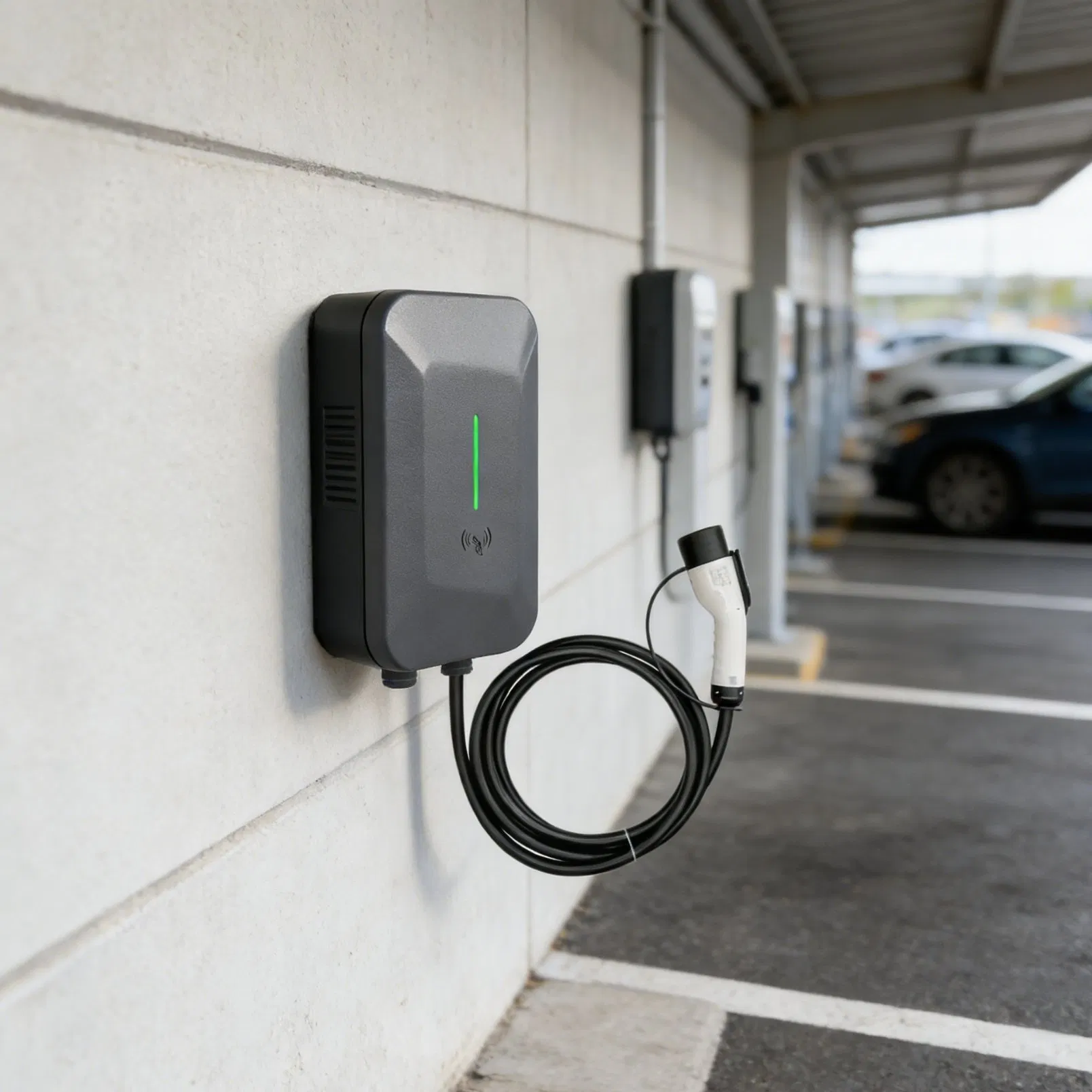 EV AC Charger 7kw 11kw Charging Station, 4G Network/ Ethernet, Supports Ocpp Protocol, CCS1-CCS2-GB/T EV Charger