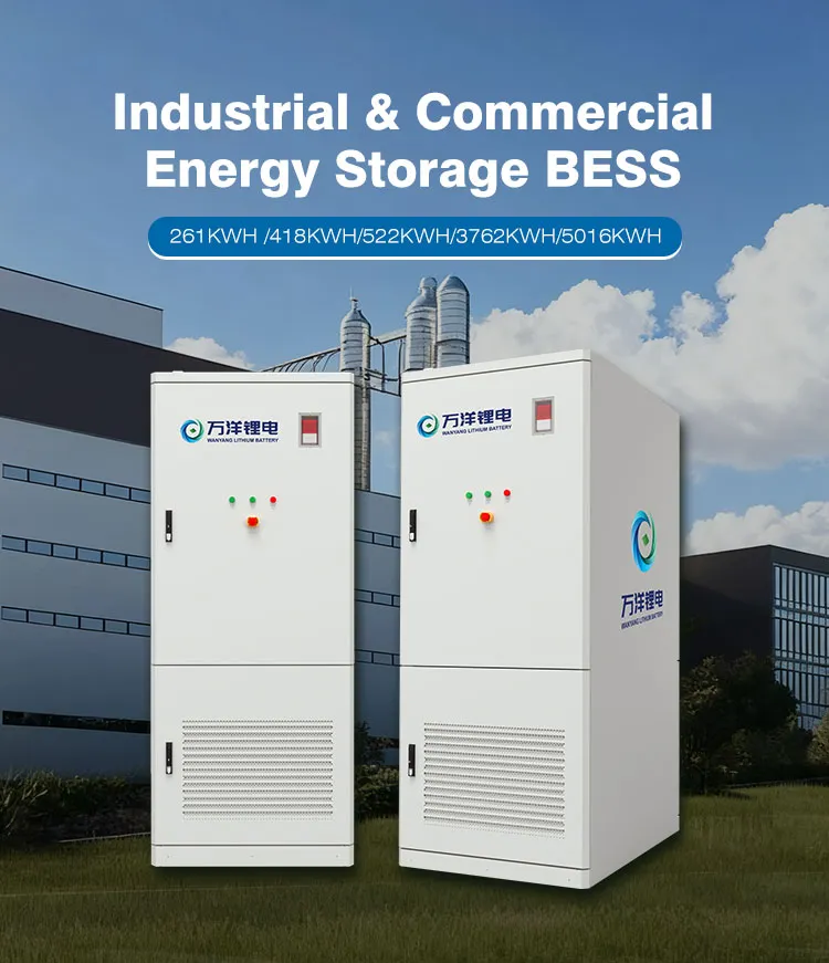 High-Capacity Commercial Battery Storage Solutions