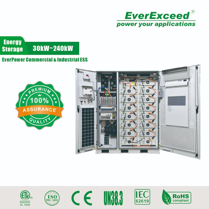 50kw 100kwh Lithium Battery Ess Integrated Solar Power Industrial&Commercial Energy Storage System