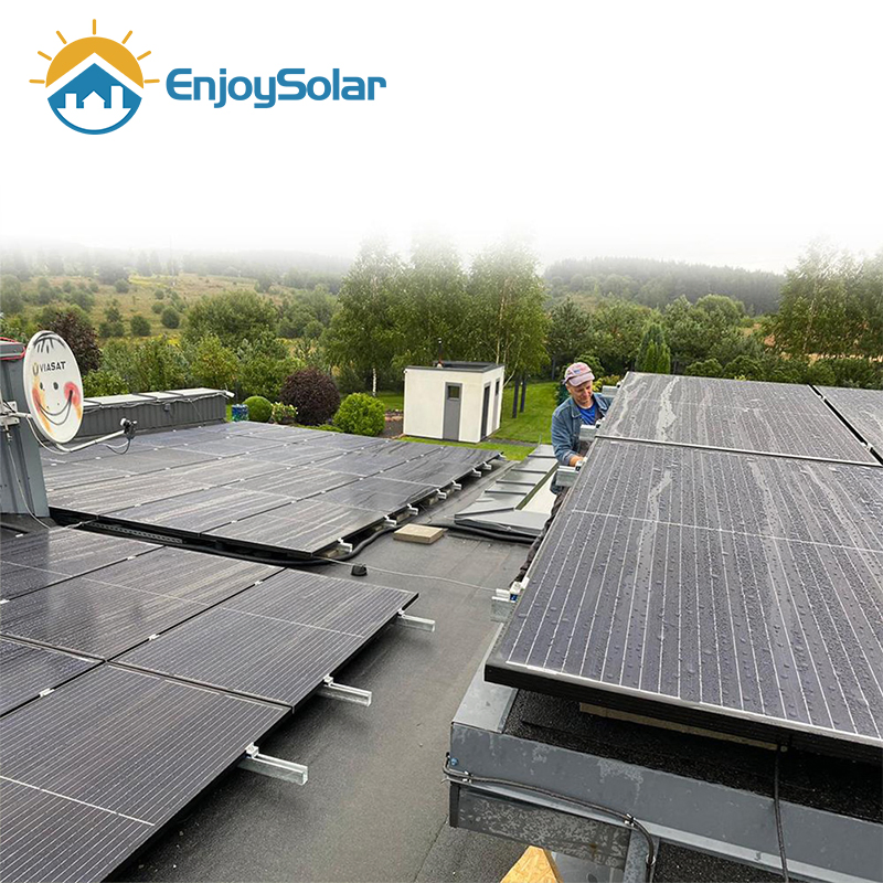 Home Solar Energy Storage System 5kw 8kw 10kw 15kw 220V Single Phase Residential Solar Power System