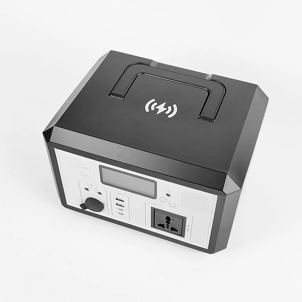 600W 576wh LiFePO4 Battery Portable AC DC Solar Home System Small Power Bank Station Outdoor Camping off Grid Solar Generator for Home Backup