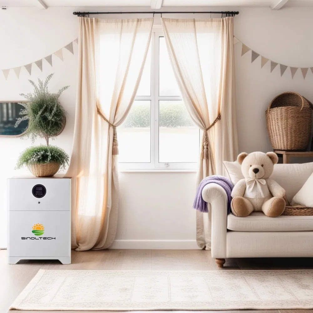 10kw Solar Home Energy Storage System Including 20kwh Integrated Lithium Battery and Hybrid Inverter (SNSOL-10KWA)