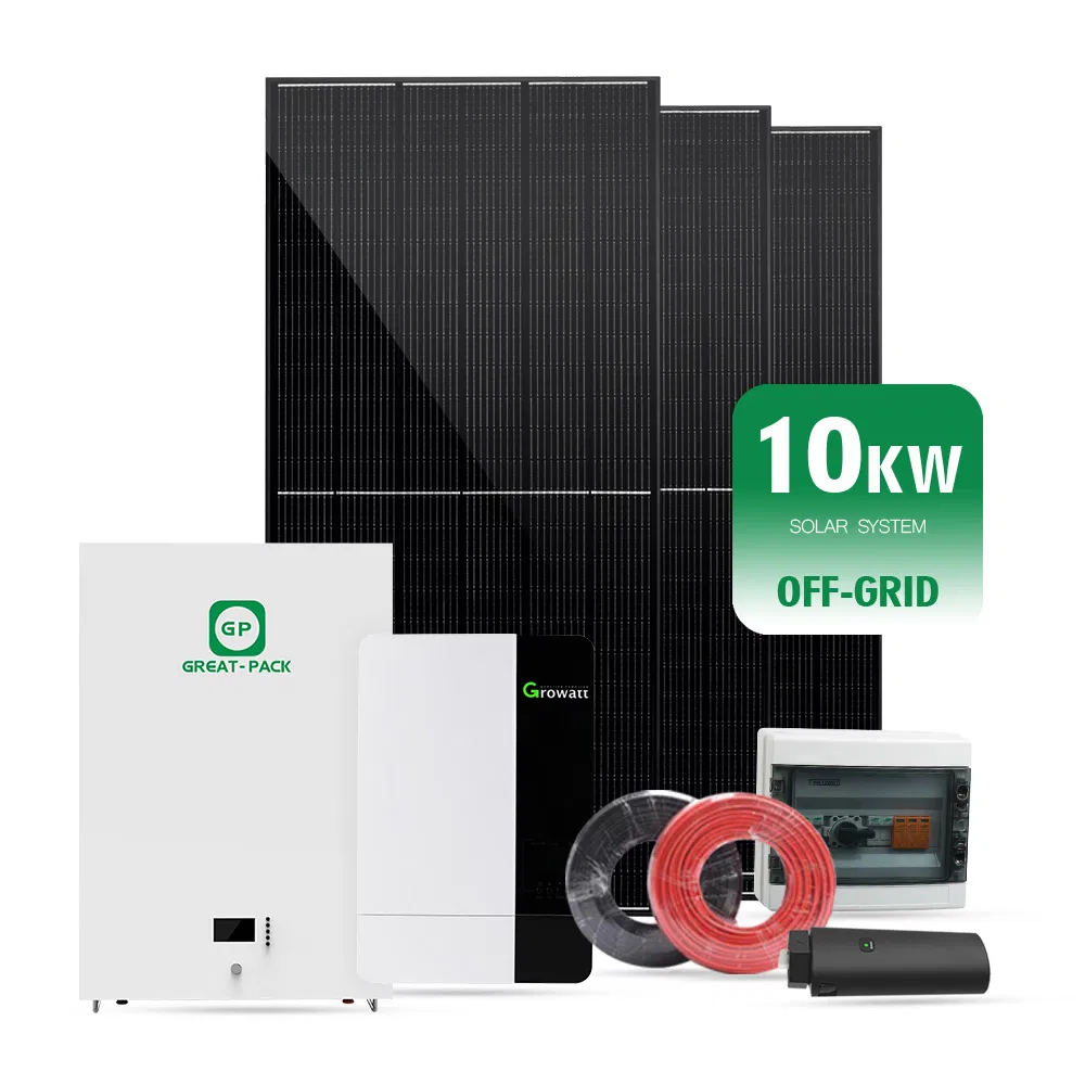 Europe 5kw 10kw off-Grid Solar System with Lithium Battery Backup