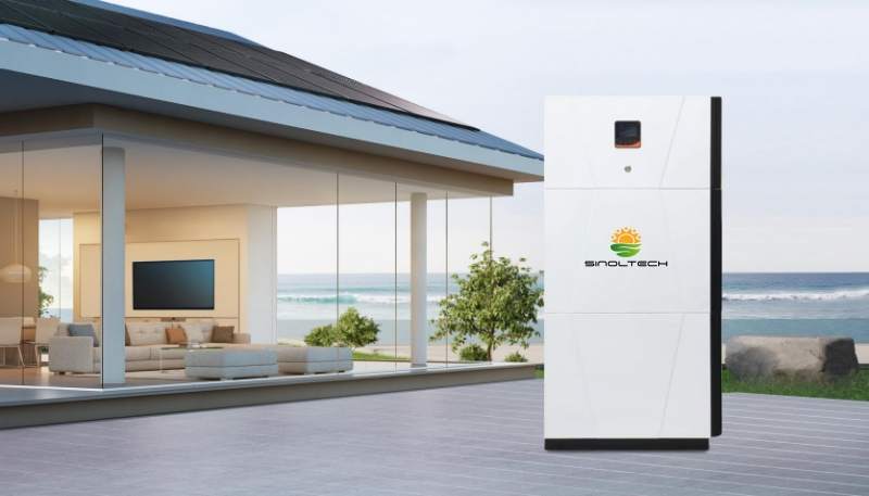 10kw Solar Home Energy Storage System Including 20kwh Integrated Lithium Battery and Hybrid Inverter (SNSOL-10KWA)