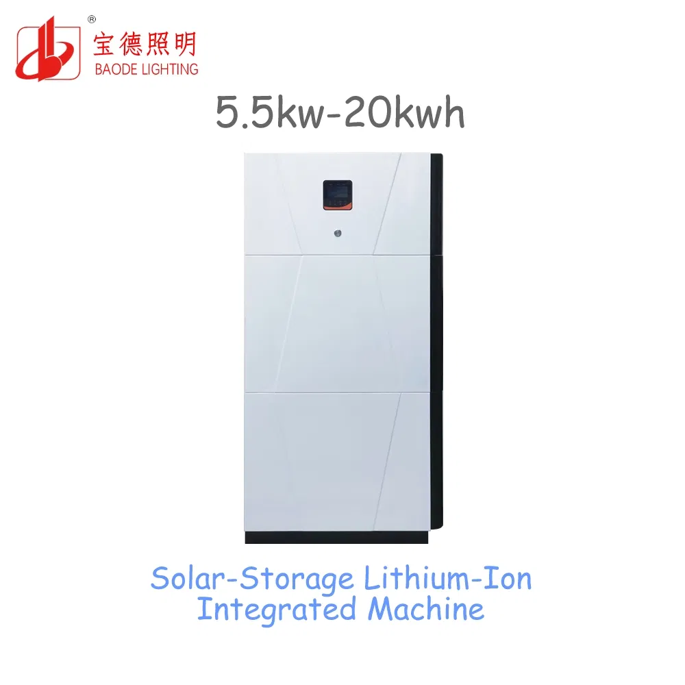 5.5kw-20kwh Integrated Solar-Storage Lithium-Ion Battery System