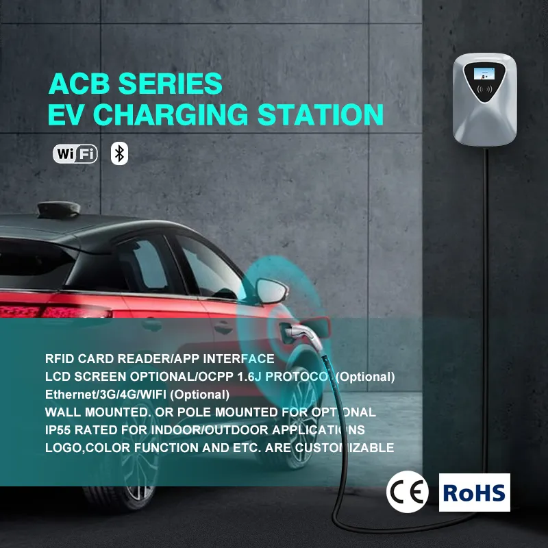 EV Charger Side View