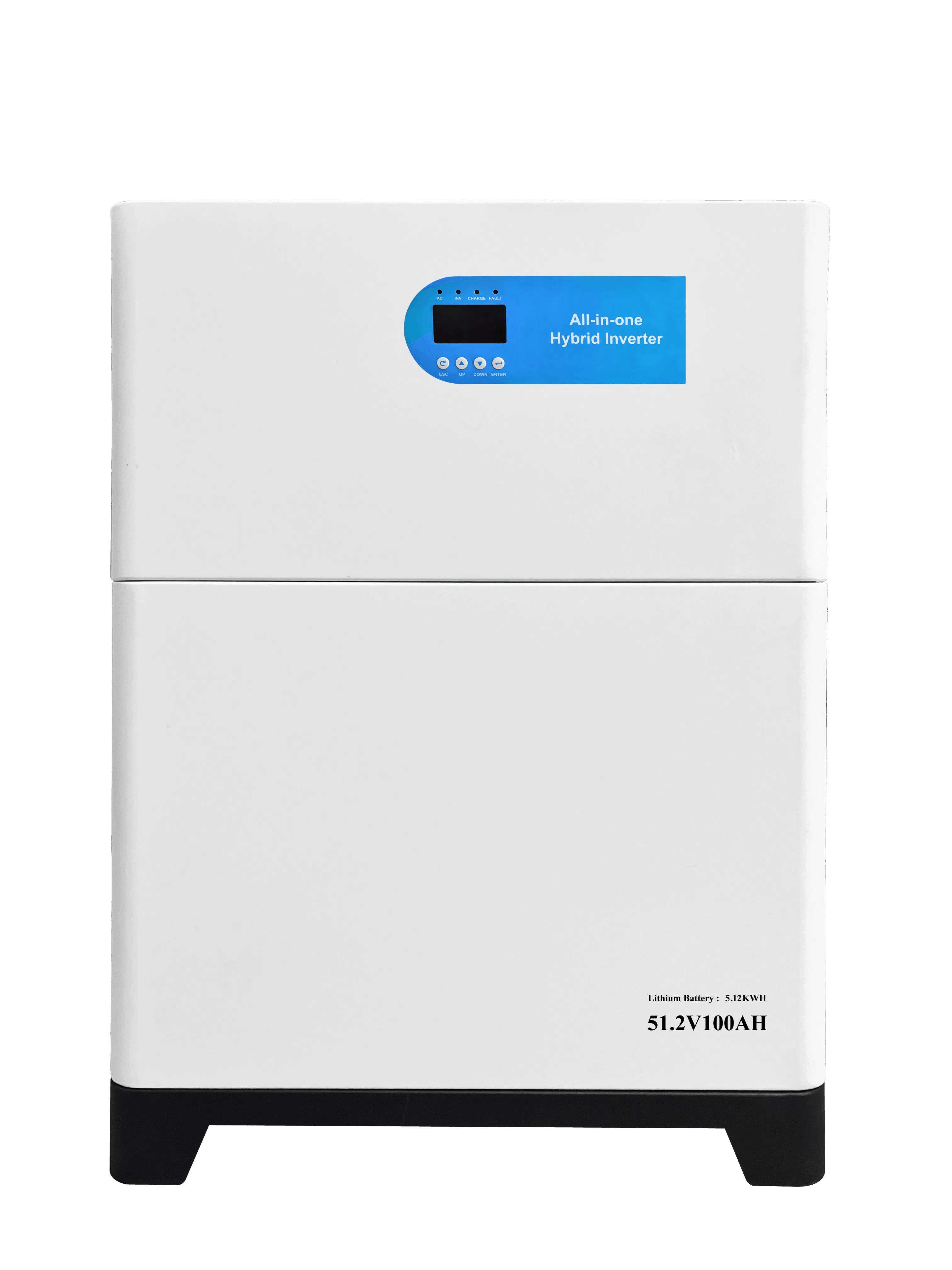 Spu Energy Storage System 5kw with Wheels Solar Inverter +5kwh Lithium Battery Integrated Home Energy Storage System