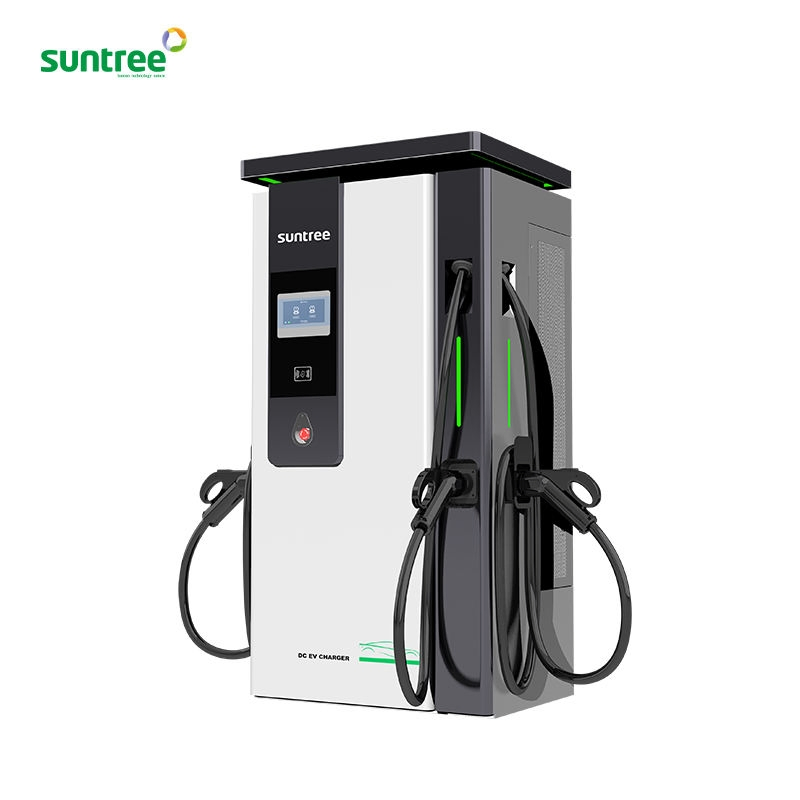 Suntree Ssj5 PRO DC Charging Hub Solution Scalable up to 240kw for High-Traffic Fleets &amp; Stations