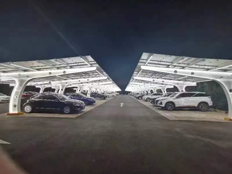 Solar Carport Light Storage