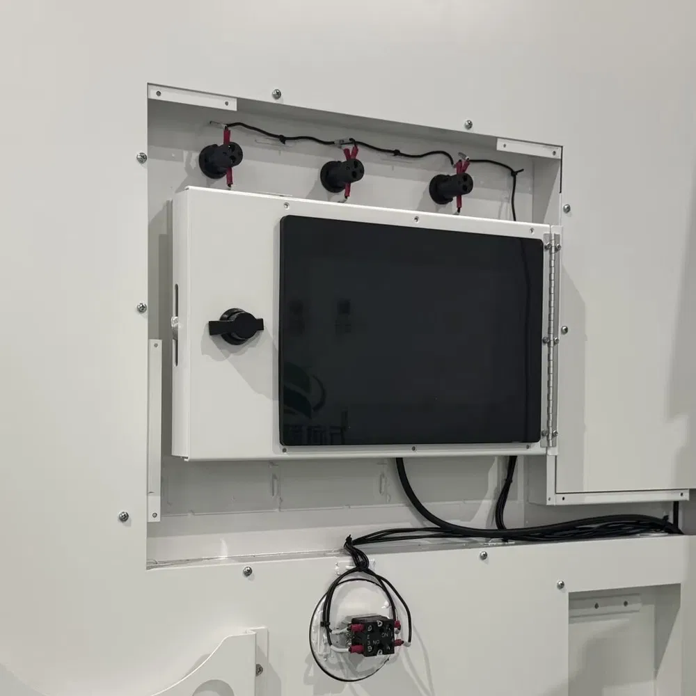 High Security Wres-Ci-25-261-125 Grid-Tied Commercial Battery Storage System for Telecommunications Equipment Rooms