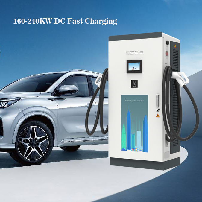 Ultra-Fast Charging Station 160kw EV Charger for Truck Bus Fleet Charging Solutions Electric Vehicle Charging Station Public EV Charging