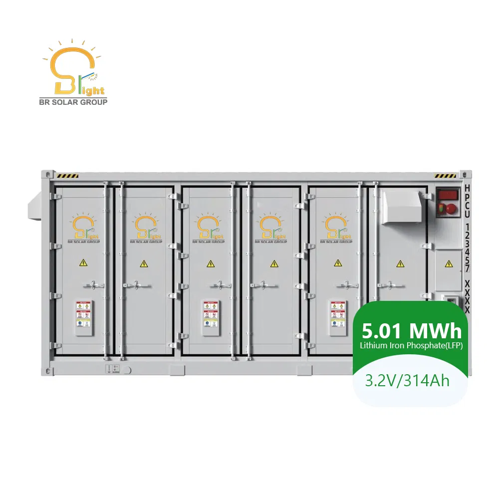 Br Solar 100kwh 200kwh 500kwh 1mwh Battery Grid-Tied Energy Storage with CE