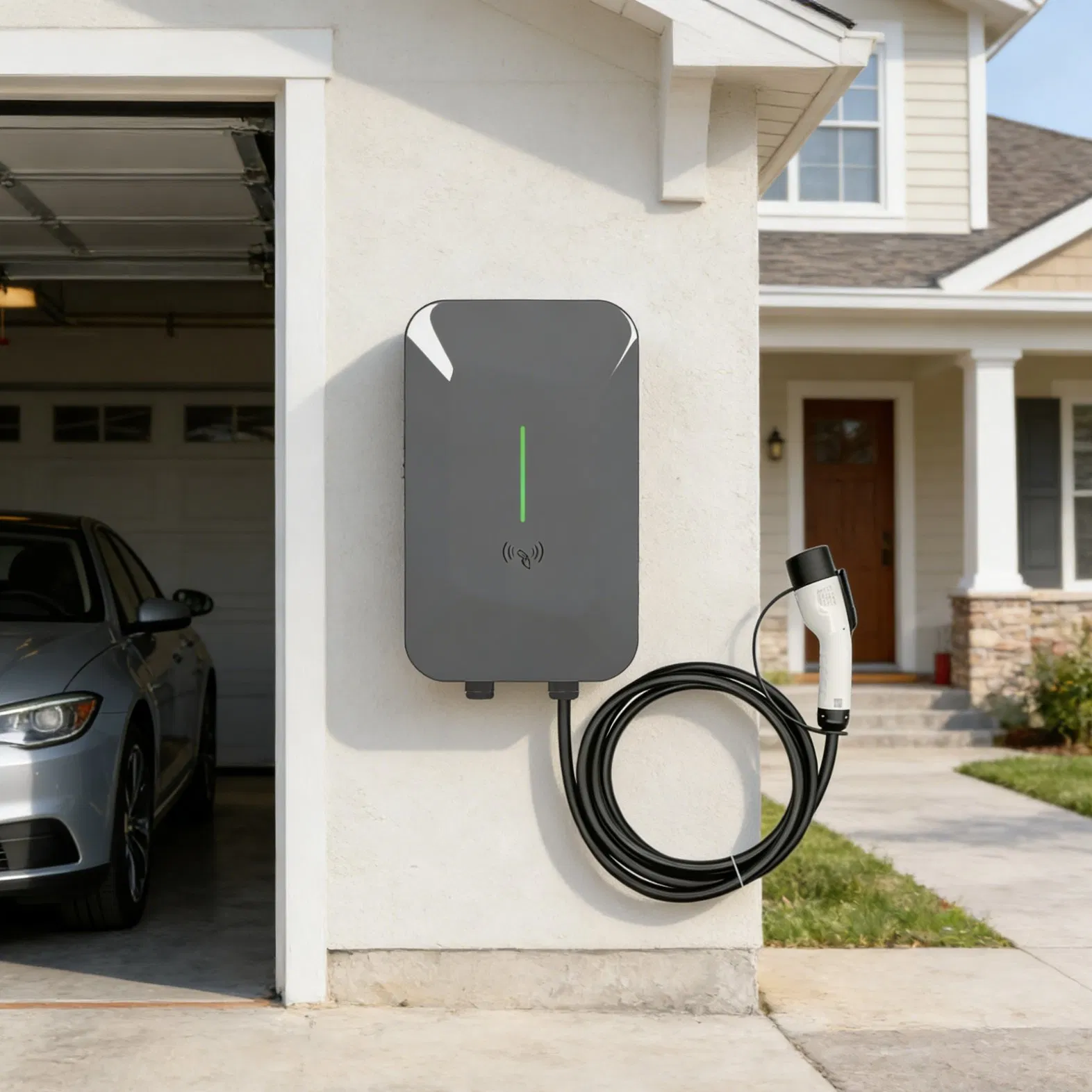 22kw Three Phase EV Charger with Load Balancing &amp; Ocpp 1.6j