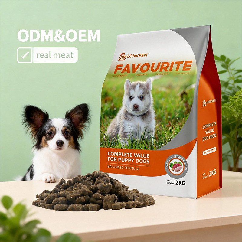 طعام جاف للكلاب الجراء بنكهة سمك البط الطازج 2kg تصنيع حسب الطلب تصنيع حسب الطلب
