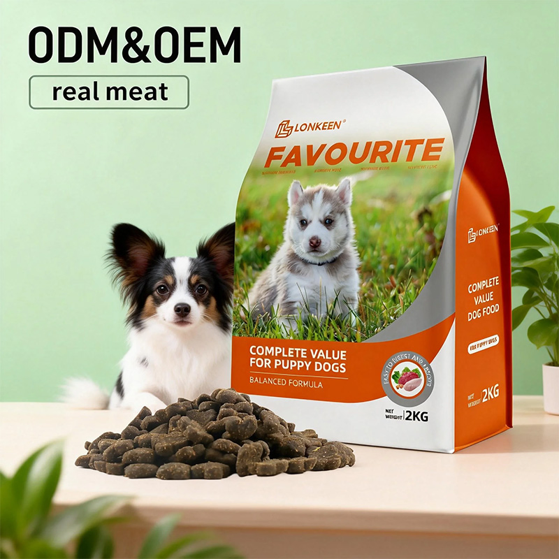 طعام جاف للكلاب الجراء بنكهة سمك البط الطازج 2kg تصنيع حسب الطلب تصنيع حسب الطلب