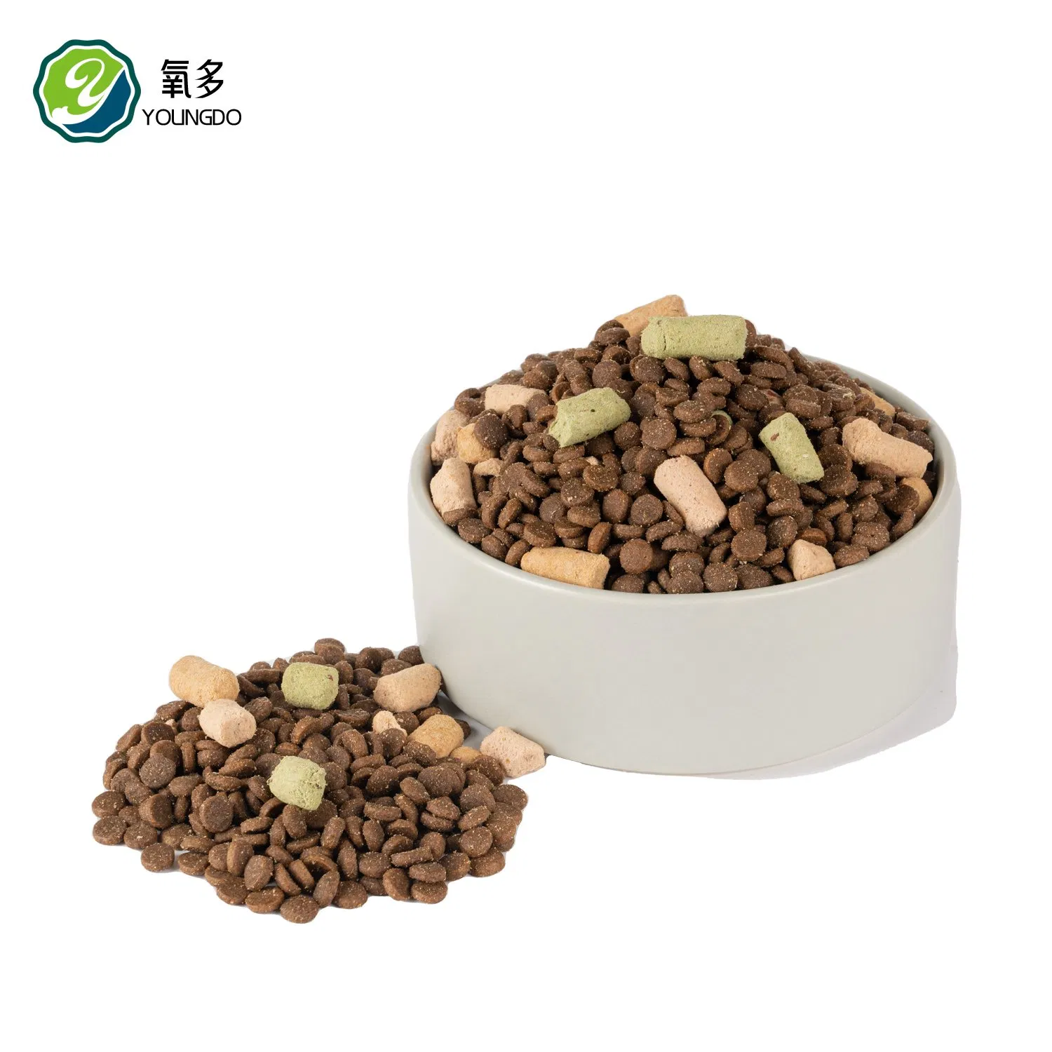 مصنع طعام القطط OEM يصدر 10kg نكهات سمك خام طبيعية على شكل نجوم طعام جاف للقطط من جميع الأعمار