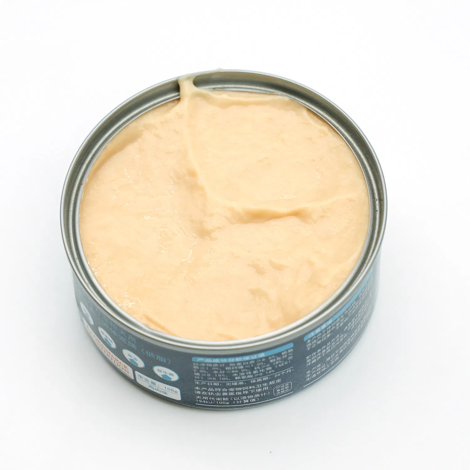 375g طعام رطب للكلاب من لحم الدجاج ولحم البقر في علب طعام الكلاب