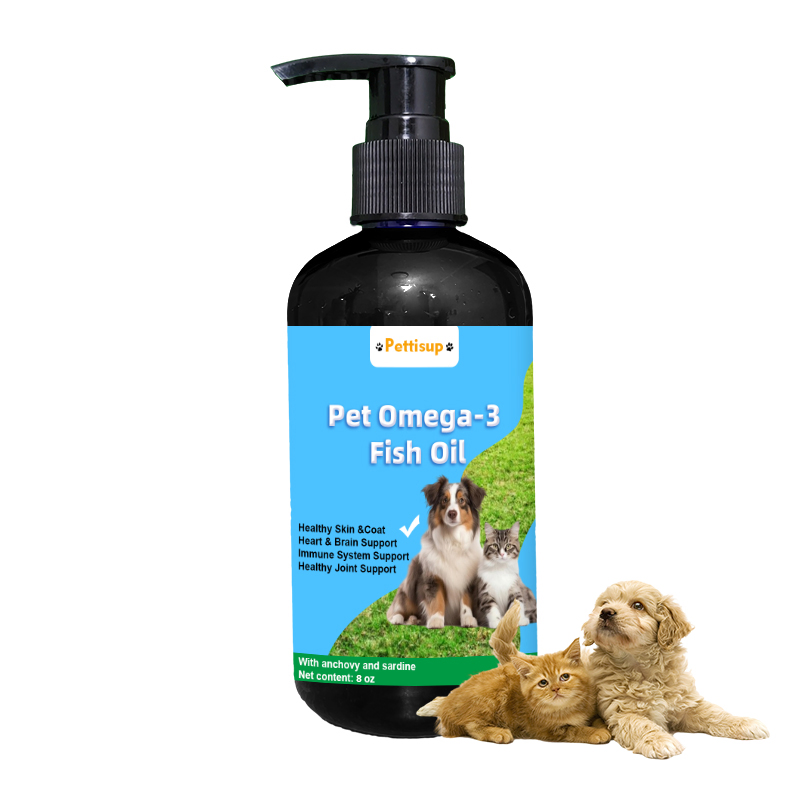 100% زيت سمك السلمون البري من ألاسكا للكلاب والقطط 32oz سائل EPA DHA لصحة الجلد والمعطف وصحة المناعة والقلب