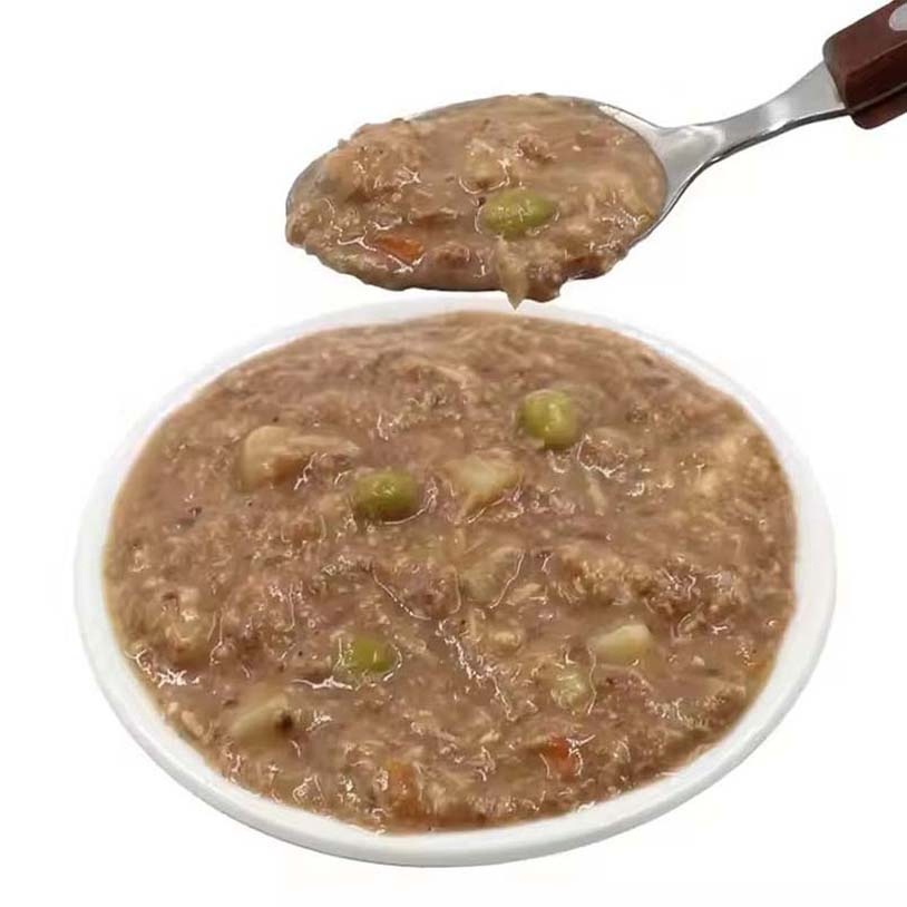 منتجات الحيوانات الأليفة بالجملة 100% طبيعي 170g طعام رطب للقطط من اللحم النيء معلب غذاء أساسي عالي التغذية للقطط والكلاب