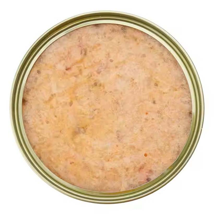 14 Oz*24cans/CTN الشركة المصنعة 300, 000 طعام قطط معلب بالجملة طعام أساسي عام للقطط عظام ولحم نيء طعام حيوانات أليفة معلب