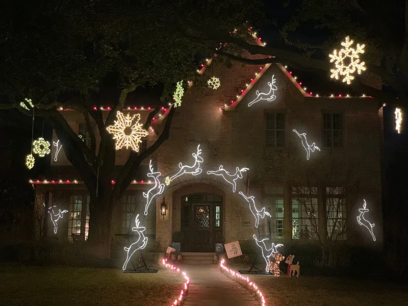 Decoração de Casamento LED Arco Externo