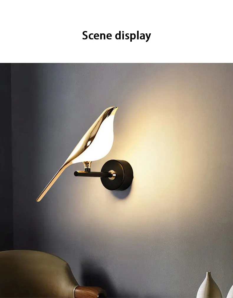 Lâmpada de parede decorativa 8