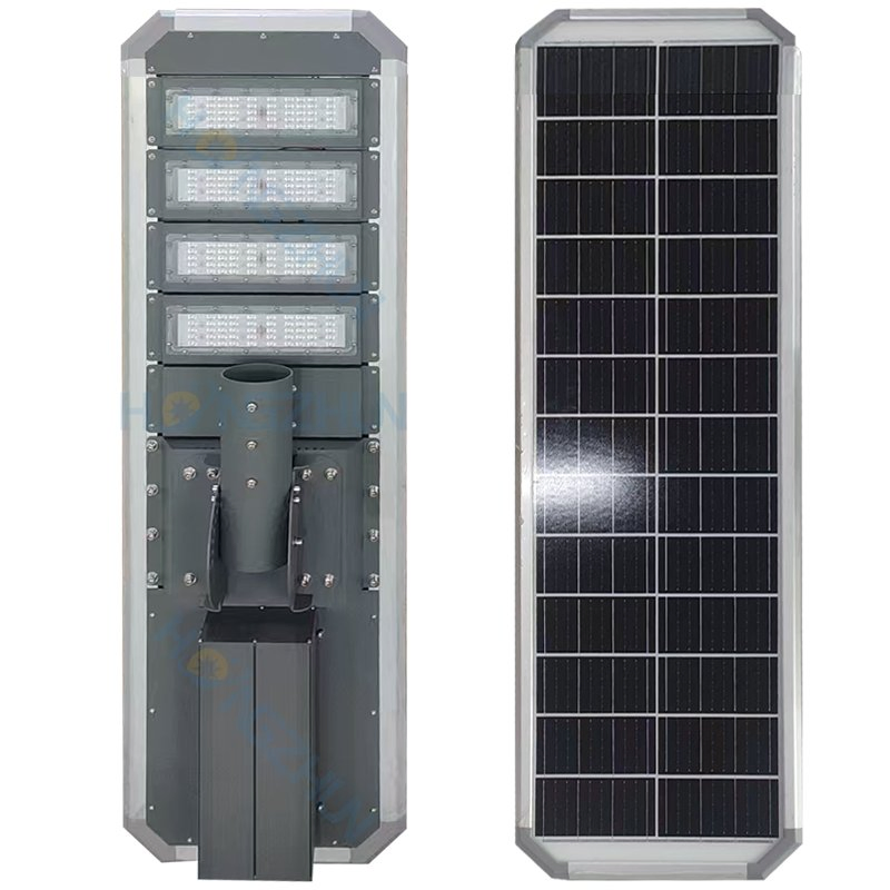 Novo Design 150W 200W 300W 350W Luz de Rua Solar LED Tudo em Um IP65 para Projetos de Engenharia