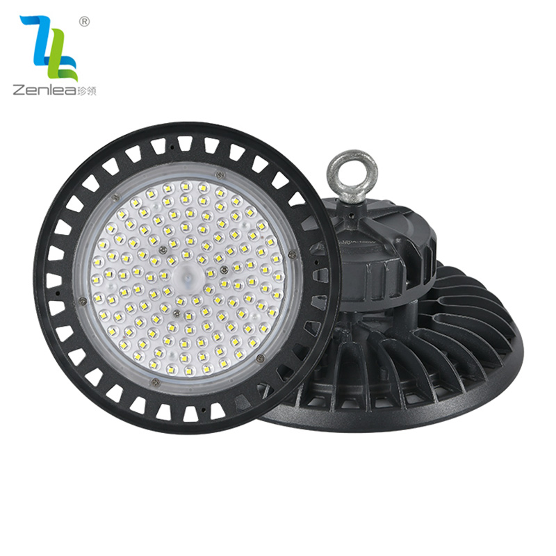 Iluminação Industrial Comercial OEM 100W 150W 200W 240W 300W Luz LED High Bay UFO