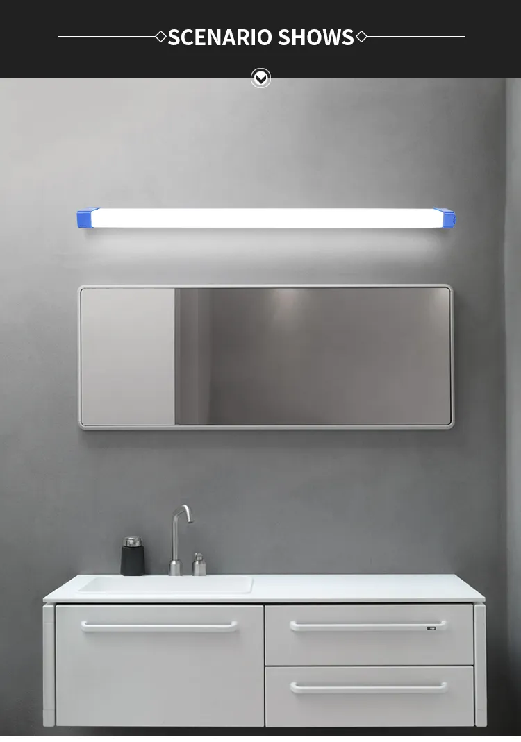 Lanterna Tubular LED Portátil de Emergência com Carga USB T5 T8 60W 40W