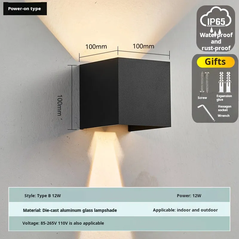 Luz de parede LED à prova d'água 3