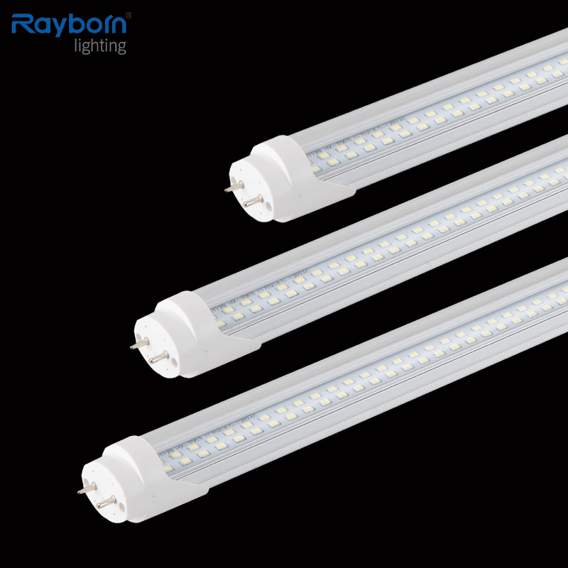 10W/18W/20W/22W/25W/36W/40W Alta Lúmen 2400mm 1500mm 600mm 1200mm Tubo de Luz Fluorescente LED T5 T8 2FT/4FT/5FT/8FT Luz de Tubo LED