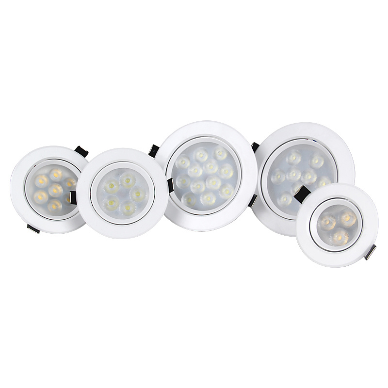Spotlight LED Recessado 3W-12W para Teto LED para Hotel, Casa, Restaurante