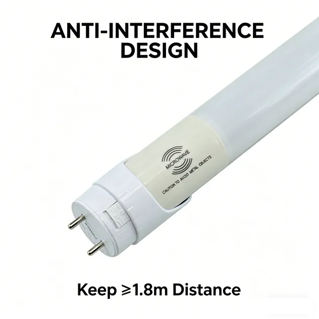 Tubo LED inteligente T8 sensor radar