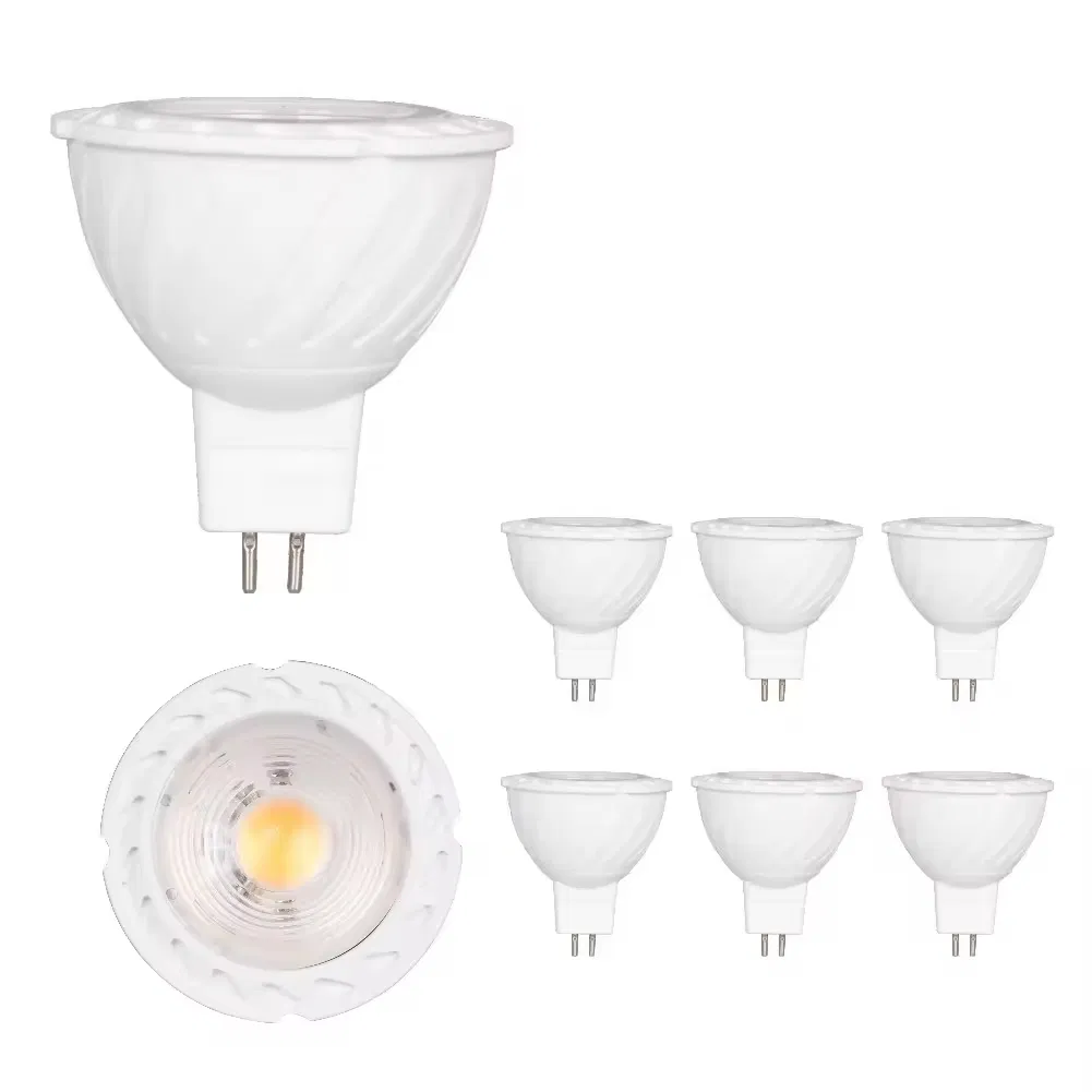 MR16 Copo de Holofote de Alumínio 4W 6W 7W 100V 265V Gu5 3 Luz Spot LED com CE RoHS Aplicável para Sala de Estar Corredor