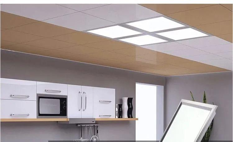 Painel de Luz LED Selecionável 6060-Ty 595*595mm 295*1195mm Painel de Luz LED Plano 40W 50W 60W Painel de Luz LED
