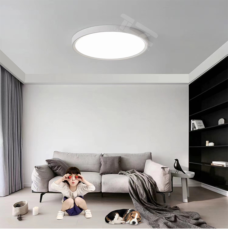 3 Controle Remoto de Cores Luz de Teto LED Redonda CE CB Escritório